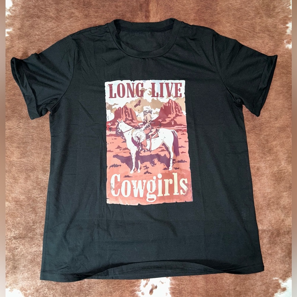Long Live cowgirl  Tee